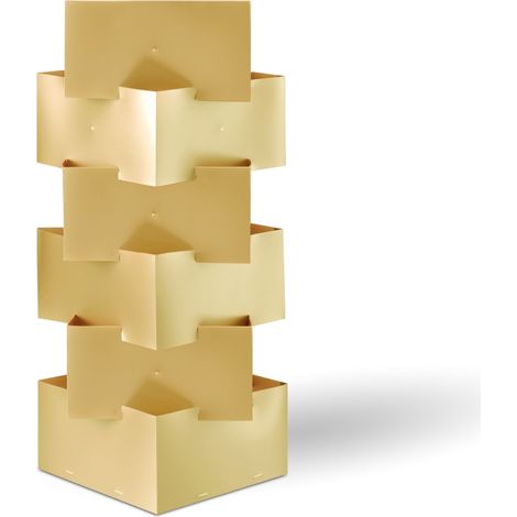 Lampada Da Scrivania-Ufficio Moderna Building Polilux ® New Gold 1 Luce E27 (1/2)