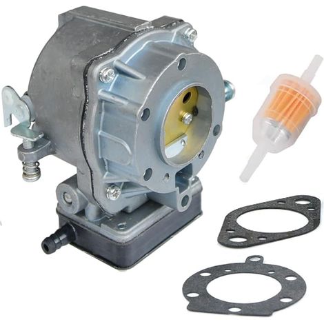 693480 Carburateur compatible avec Briggs & Stratton V-Twin 17 hp 18,5 hp 19 .5 hp 20 hp 21 HP moteur & Craftsman LT 1000 Tondeuses autoportées 917270821 Remplace  BS499306 495181 4950266 4993. 05