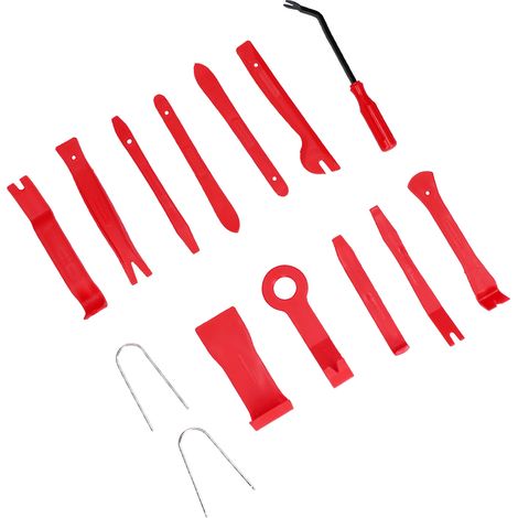 Kit de 14 Outils de Démontage pour Panneaux Auto, Portières et Tableau de Bord - Réparation Voiture (1/5)
