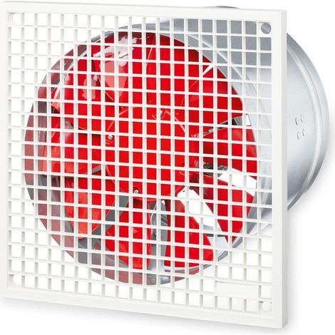 Helios HSW 315/6 Axial-Hochleistungsventilator 1-PH 230V, TK, drehzahlsteuerbar, 1330m3/h, 33W, mit Gitter