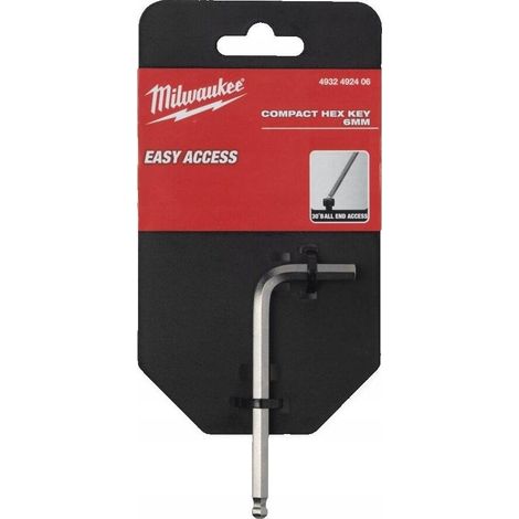 Innensechskantschlüssel Milwaukee 6mm Metall Stahl 90 mm