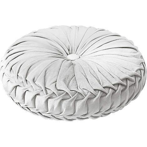 Round Filled Cushion Home Coussin rond de 38 cm avec coussin de siège citrouille (1/5)