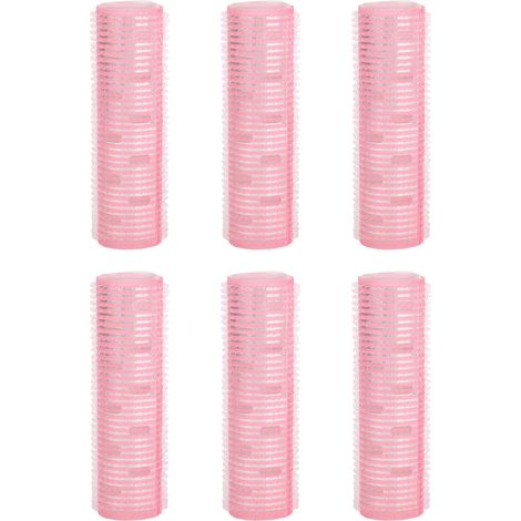 6 pièces Rouleaux à Cheveux en Aluminium pour Coiffure Rapide, Boucles Thermiques pour Cheveux Mi-Longs et Courts (1/5)