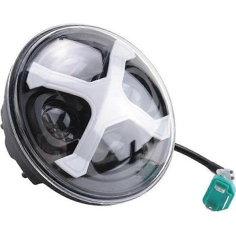 Faro LED redondo de 5,75 pulgadas para motocicleta, 40 W, 5-3/4 pulgadas, para Sportster Iron 883 Street Rod S
