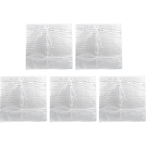 Autocollant coton isolant thermique pour plateau d'impression 3D, 310x310mm, protection chaleur lit chauffant. (1/5)
