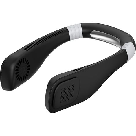 Ventilateur Cou Mains Libres – 360° – 3 Vitesses – USB – Sport/Voyage/Camping – Léger – Personnel (1/5)