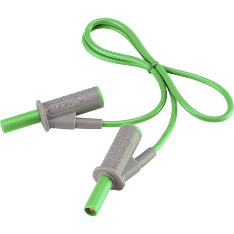 Cordon de mesure de sécurité[Banane mâle 4 mm -Banane mâle 4 mm ] Ultra flexibles 0.50 mvertMSB-50 (1/4)