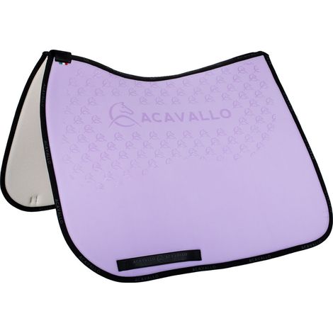 ACAVALLO Sottosella LILLA NERO DS CW-CS elastan bamboo grip silicone (1/3)