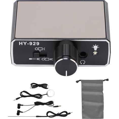 Detecteur De Fuite d'eau sur Tuyau, DéTection De Fuite De Conduite d'eau 2000X Souterraine Moniteur De Fuite D'Eau Amplificateur Sonore De Fuite D'Eau Pour DéTection De Fuites De Tuyaux (1/4)