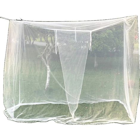 Moustiquaire, Polyester Durable, Installation Facile, blanc 220X200X200CM (1/2)