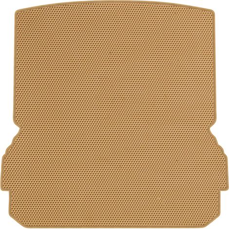 Peugeot 206 Kastenwagen (1998–2012), EVA-Kofferraummatte, Wabenmuster – Beige (1/5)