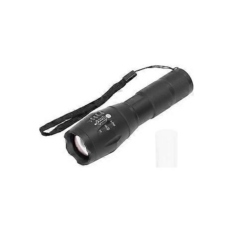 Tragbare LED-Taschenlampe mit Teleskopfokussierung, Jagdlampe, IPX54 wasserdicht, A100 rotes Licht (1/5)