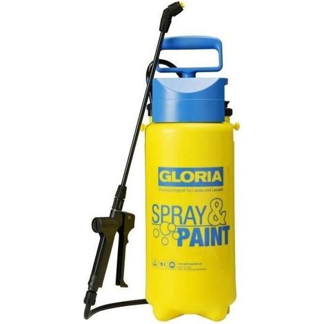 Pulverizador a presión Spray&Paint para manchas y aceites - 5L Gloria (1/4)