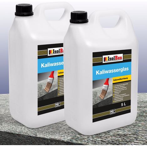 IsolBau Kaliumwasserglas Kaliwasserglas 10 L (1/2)