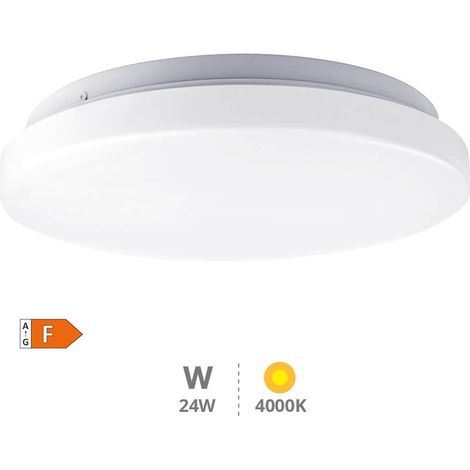Plafon techo Mond 24W 4200K 2090lm blanco redondo (1/4)