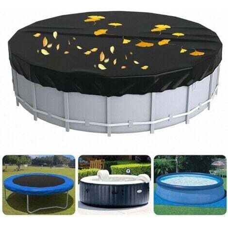 Runde Hundepoolabdeckung, staubdicht und UV-beständig für den Außenbereich, Balkon, Garten, Park, für Erwachsene und Kinder