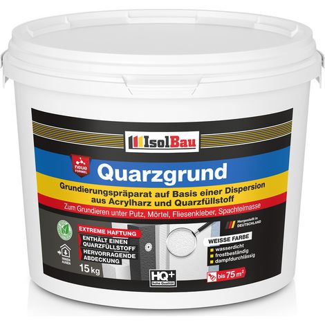 IsolBau Quarzo Primer Quarzgrund 15 kg (1/5)
