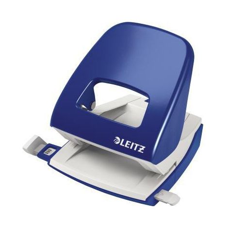 Leitz 50080035 Perforateur de bureau New NeXXt bleu format de réglage max.: A4 30 feuilles (80 g/m²) (1/4)