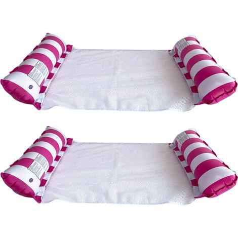 Flotteur Piscine - Flotteur Gonflable Adulte 4-en-1 Hammock Chaise Raft Lac Piscine Extérieur - 1 Pièce (1/5)