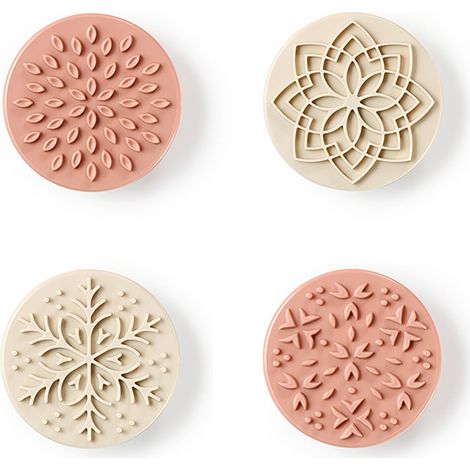 Tescoma 630853 Timbri decorativi biscotti e pan di zenzero 4 pz assortiti (1/5)