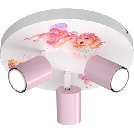LÁMPARA DE TECHO INFANTIL PARA NIÑA PRINCESA LÁMPARA LED POLACA (1/3)