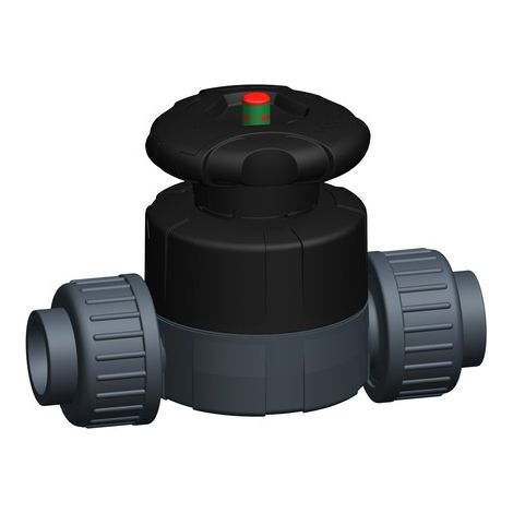 Vanne à membrane 514 PVC-U/PTFE d20DN15