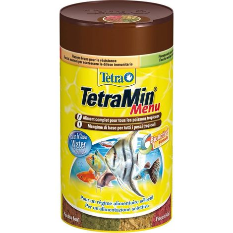 Tetra Menu nourriture de base pour poissons tropicaux