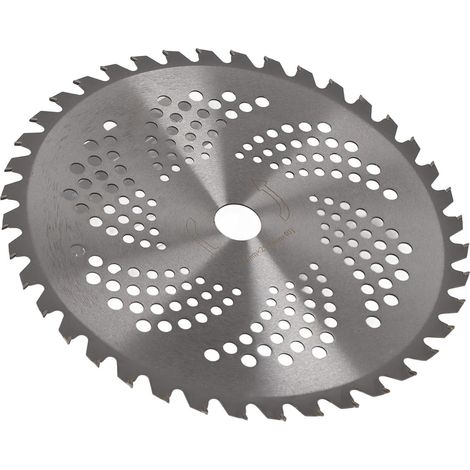40T Plus Aggregate Cutting Disc for Strimmer Grass Cutter High Speed Steel 255 x 25.4 mm for Garden Weed (1/5)