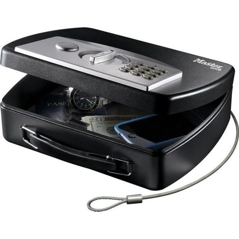 Master Lock Petit coffre nomade à combinaison électronique P008EML (1/5)
