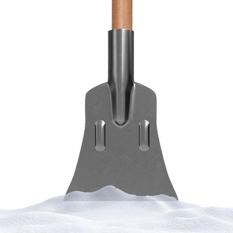 Pelle à neige pour voiture – Grattoir pour déneigement intensif Déneigement ergonomique – pour le nettoyage hivernal du pare-brise, du jardin, du camion et des fenêtres