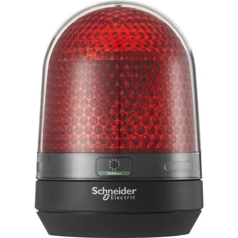 Harmony XVR3 feu tournant rouge sans buzzer 100 à 230Vca SCHNEIDER XVR3M04 (1/5)