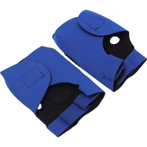 Gants d'entraînement respirants avec paume renforcée pour musculation et fitness - Bleu (1/5)