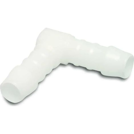 Raccord Tuyau 12mm, Coude 90°, Plastique, Boni (1/3)