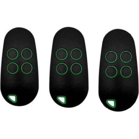 Émetteur portatif à code fixe 4 canaux TOPD4FRN 806TS-0330, double fréquence 433,92 MHz et 868,35 MHz (1/4)