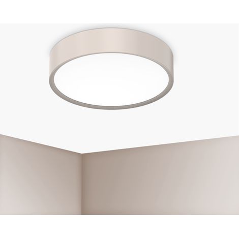 Century plafoniera blanca luxe 400mm 24w 3000k-4000k-6500k sabbia bcl-2440sa (1/3)