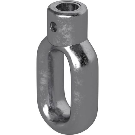 BAUHELD Markisenöse Zink 12 mm für Fleischerhaken