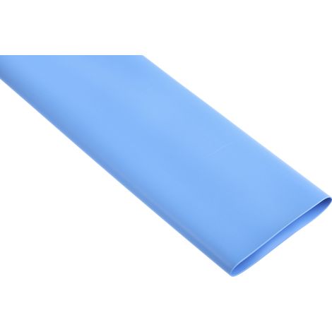 Gaine thermorétractable RS PRO, Dia. 38.1mm Bleu rétreint 2:1, 1.2m ( Prix pour Paquet de 5 )