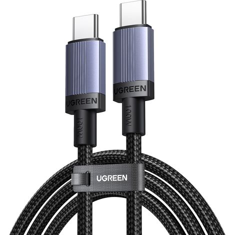 USB-C PD 100W 5A 2m Kabel – Schwarz