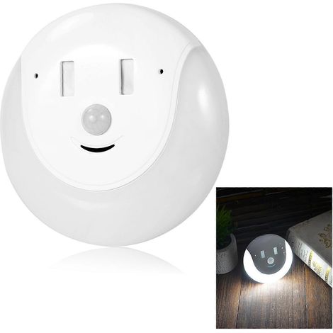Wiederaufladbares USB-Nachtlicht mit Bewegungssensor und „Lächellicht“-Funktion für Zuhause und Küche