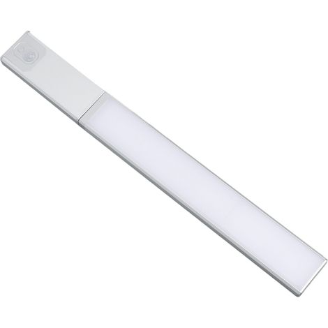 Éclairage sous meuble avec détecteur de mouvement amovible, éclairage sous comptoir, 3 températures de couleur, éclairage de placard, bande lumineuse magnétique (1/5)
