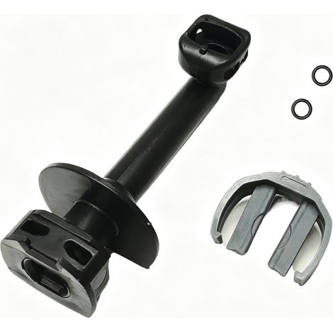 Raccord de Sortie d'Eau Coudé avec Clip et Joints 4.064-047.0 - Compatible Nettoyeur Haute Pression Kärcher K2 K3 (1/5)