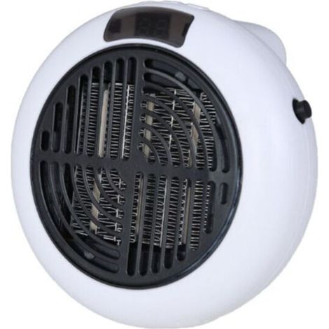 Air heater, plug-in air heater, energy-saving air heater: 400W portable air heater with 3 fan speeds - Portable electric air heater with remote control (1/5)