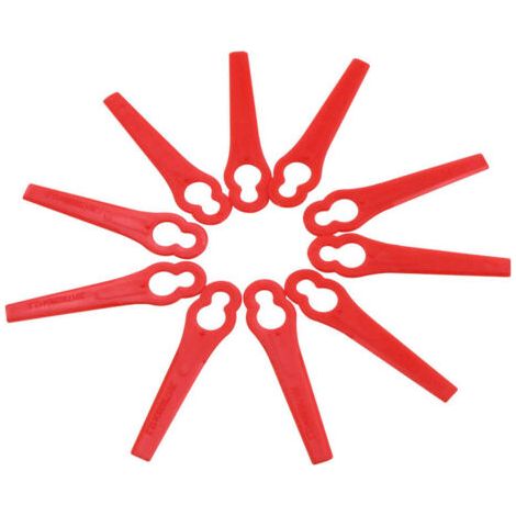10 pièces de remplacement de tondeuse à gazon en plastique, outils de jardin de remplacement de tondeuse à gazon (1/5)