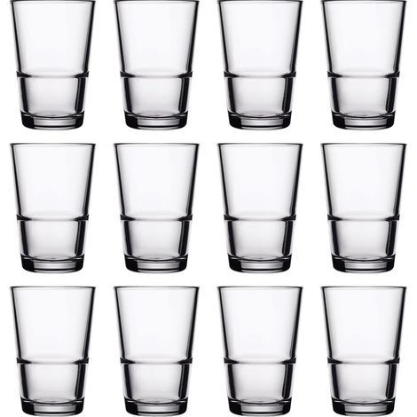 Wassergläser, Trinkgläser 12er Set - Grande-S, 190ml (1/3)