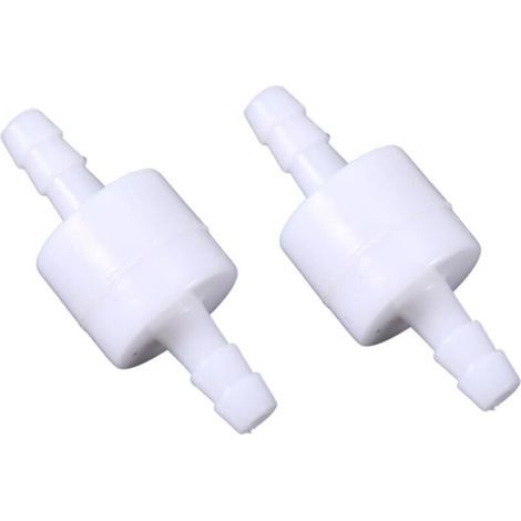 CSPARKV Clapet Anti-Retour en Ligne en Plastique, 2 Pièces 4mm Clapets Anti-Retour Unidirectionnels Clapet Anti-Retour sans Retour pour Eau Fioul Gaz (1/5)