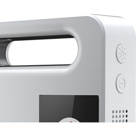 Gonfleur de pneus 12 V, compresseur d'air, pompe à air portable avec affichage numérique et lumière LED blanche pour voiture (1/5)