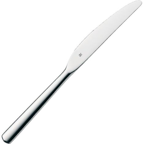Couteau de table monobloc 22,6 cm, acier inoxydable poli, brillant, passe au lave-vaisselle (1/5)