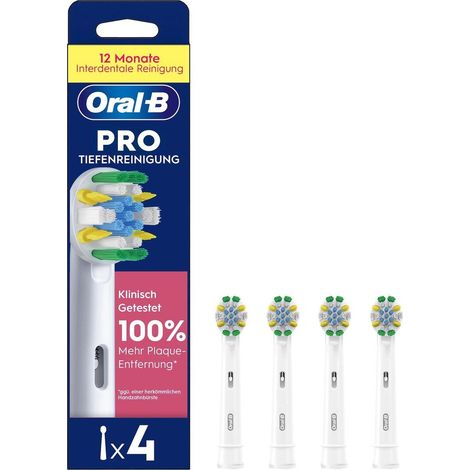 Oral-B Pro Tiefenreinigung 4er Aufsteckbürsten