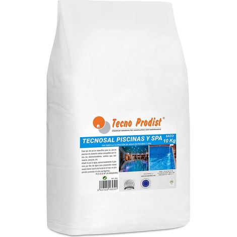 Piscines (10 Kg Sac) Sel spécial pour piscines, Spa ou Jacuzzis - Facile à appliquer (1/5)