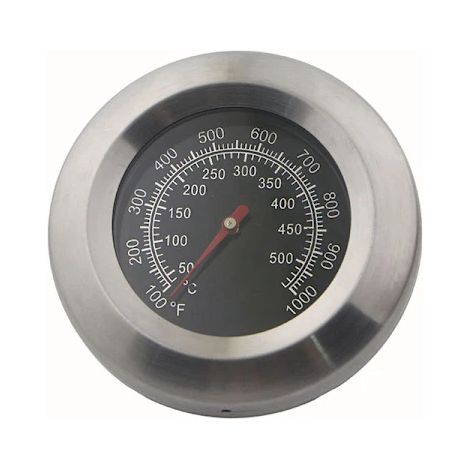 Filiyano-Thermomètre pour barbecue, en acier inoxydable, pour fumoir et grill au charbon de bois, 7,6 cm (3 pouces), 538 °C (1000 °F). (1/5)